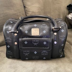 Black Mcm Boston bag